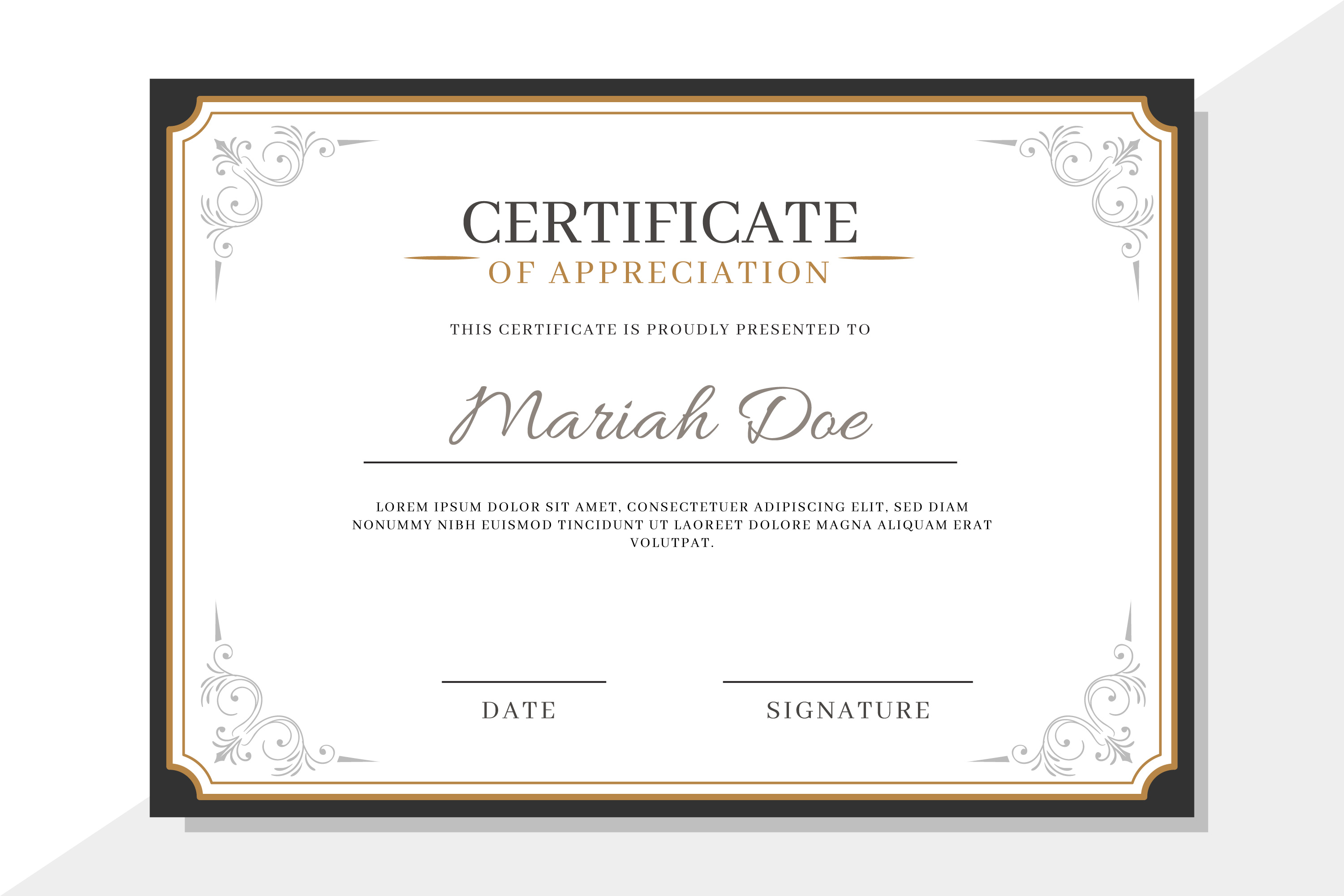 Elegant-certificate